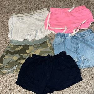 Bundle of 5 shorts!!